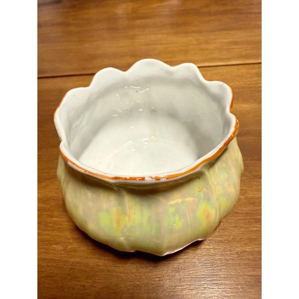 P.A.L.T. Czecho-Slovakia Porcelain Creamer Sugar Lusterware PALT Czaechoslavakia